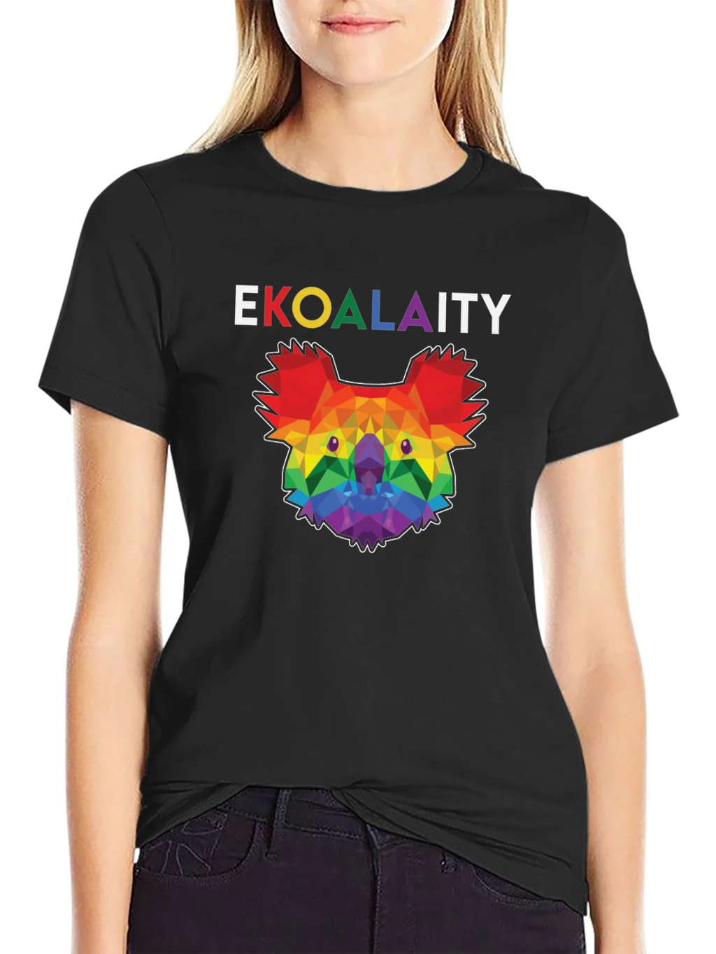 EKOALAITY Pride Rainbow Graphic Tee product image 5