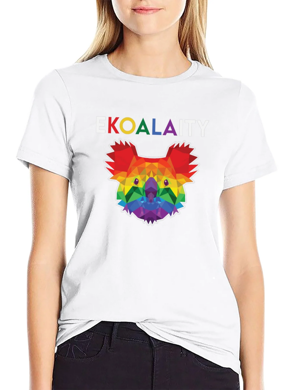 EKOALAITY Pride Rainbow Graphic Tee product image 11