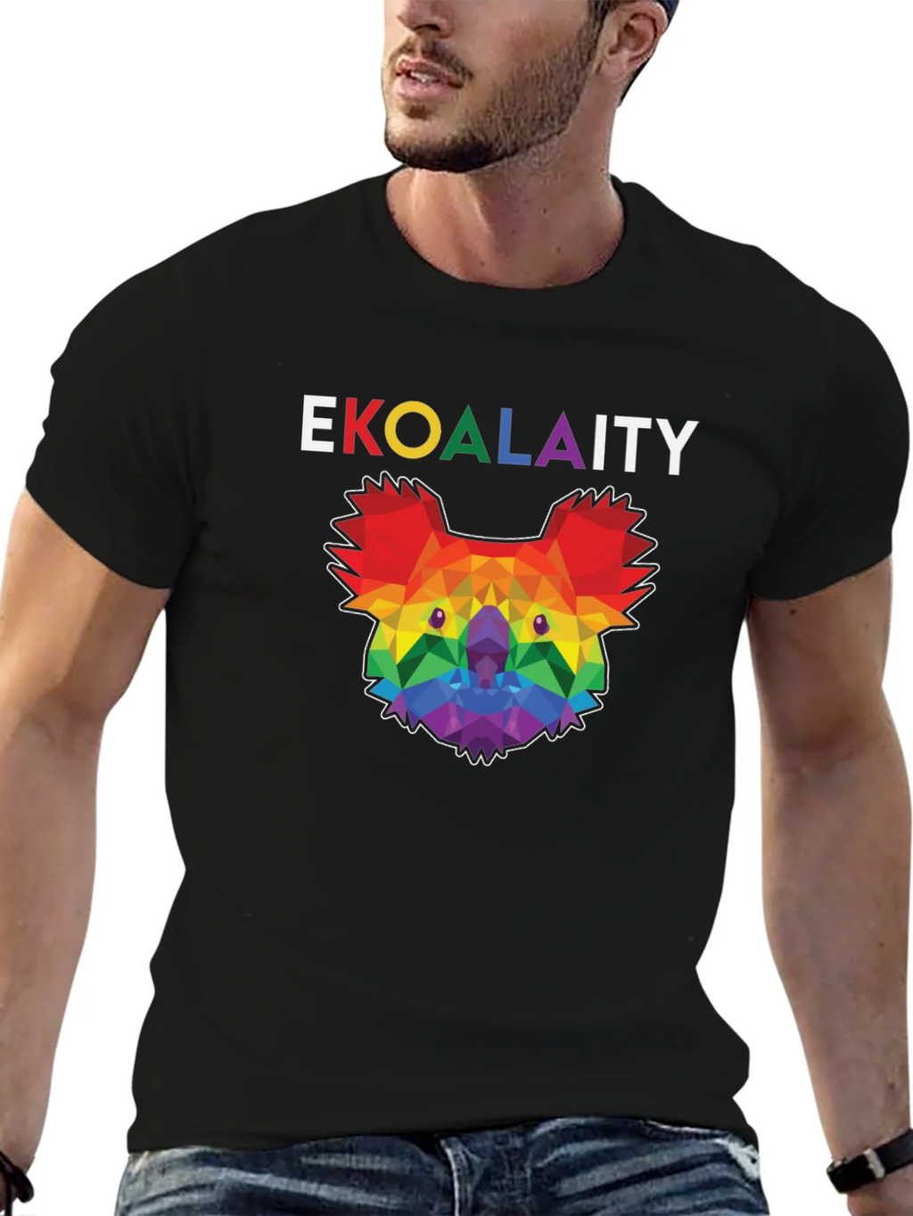 EKOALAITY Pride Rainbow Graphic Tee product image 9