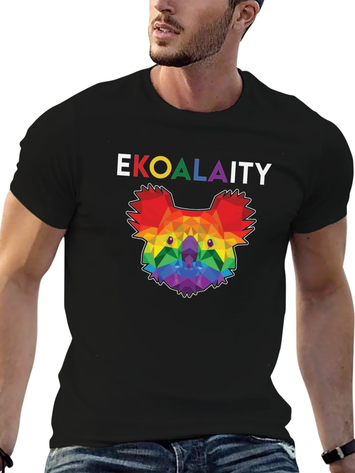 EKOALAITY Pride Rainbow Graphic Tee product image 9