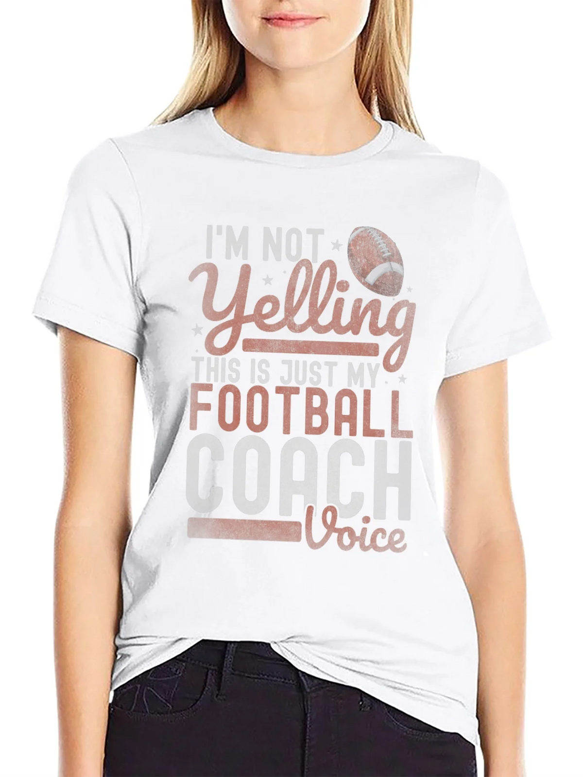 Football Coach Voice T-Shirt - Funny Sports Tee product image 11