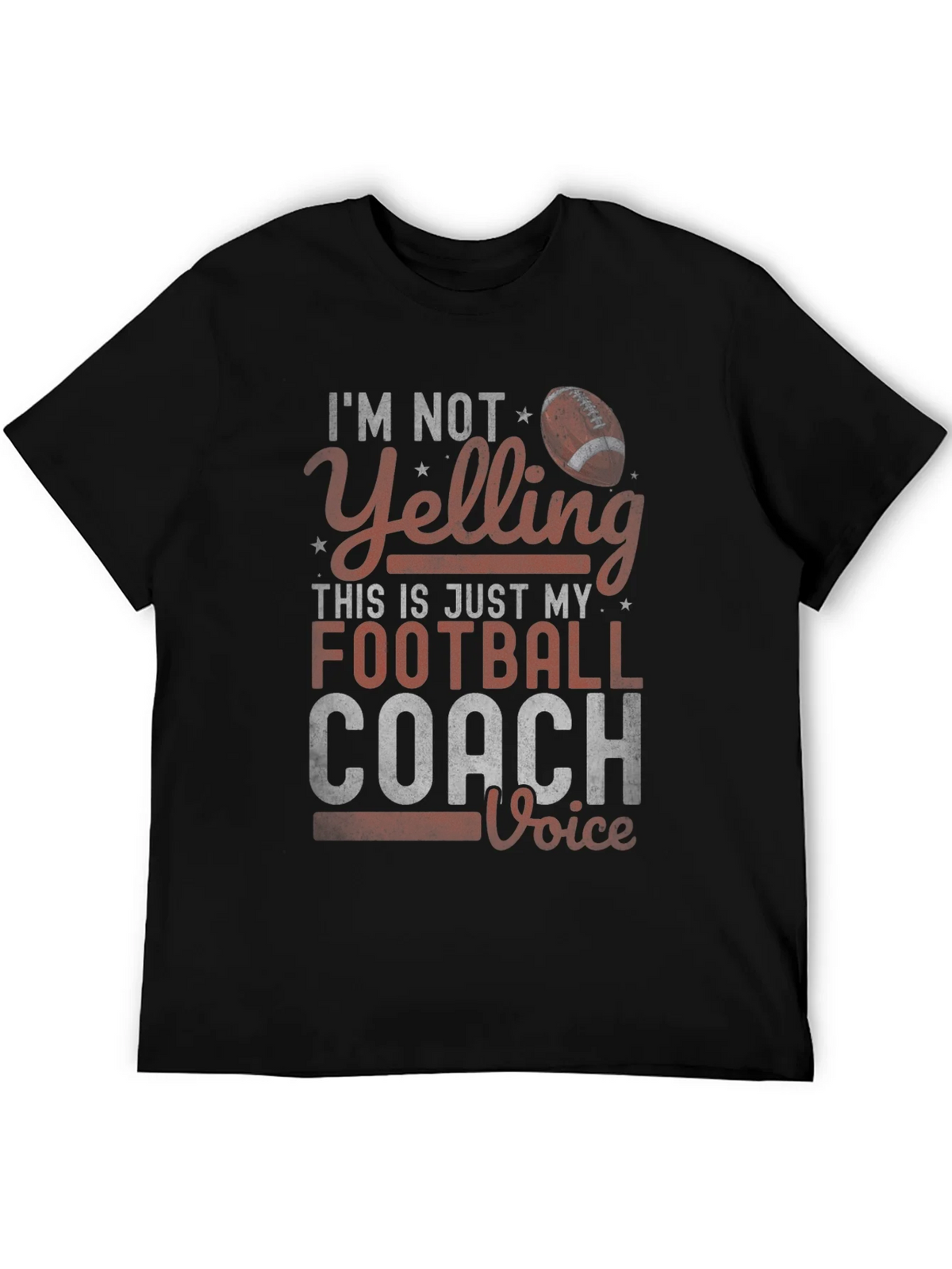 Football Coach Voice T-Shirt - Funny Sports Tee product image 8