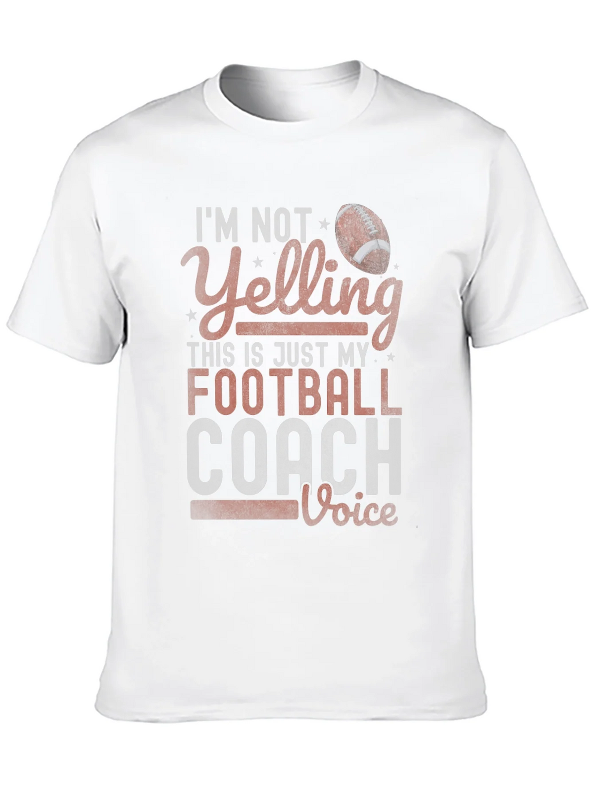 Football Coach Voice T-Shirt - Funny Sports Tee product image 12