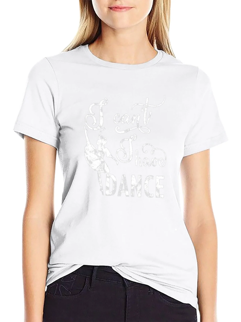 I Cant I Have to Dance Graphic Tee product image 11