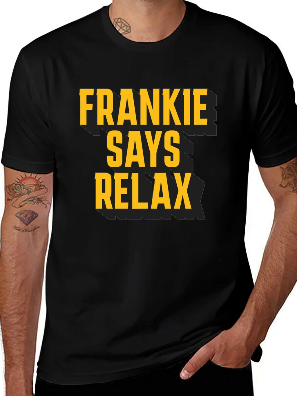 Frankie Says Relax T-Shirt - Retro Style product image 1