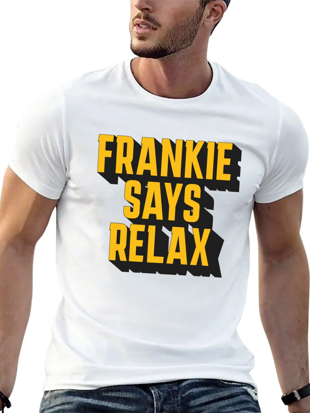 Frankie Says Relax T-Shirt - Retro Style product image 4