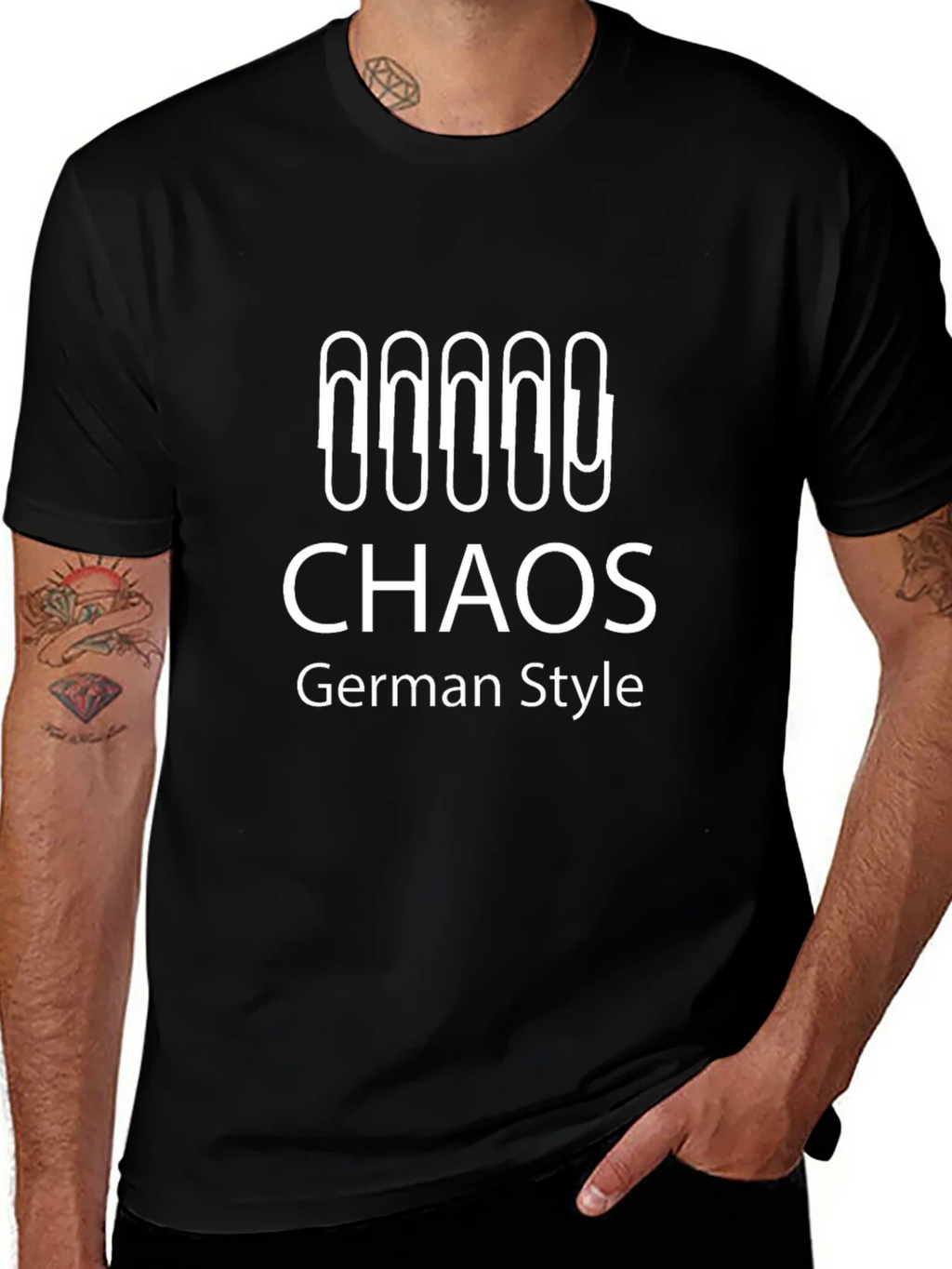 Chaos German Style Graphic Tee product image 1