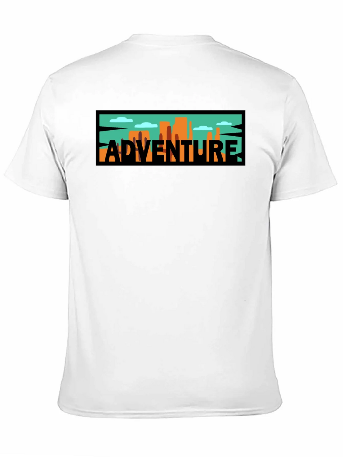 Adventure Graphic Tee - Black Cotton Blend product image 2