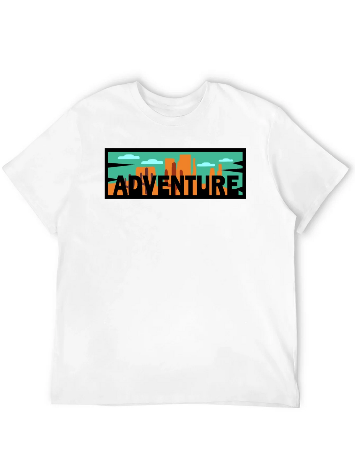 Adventure Graphic Tee - Black Cotton Blend product image 3