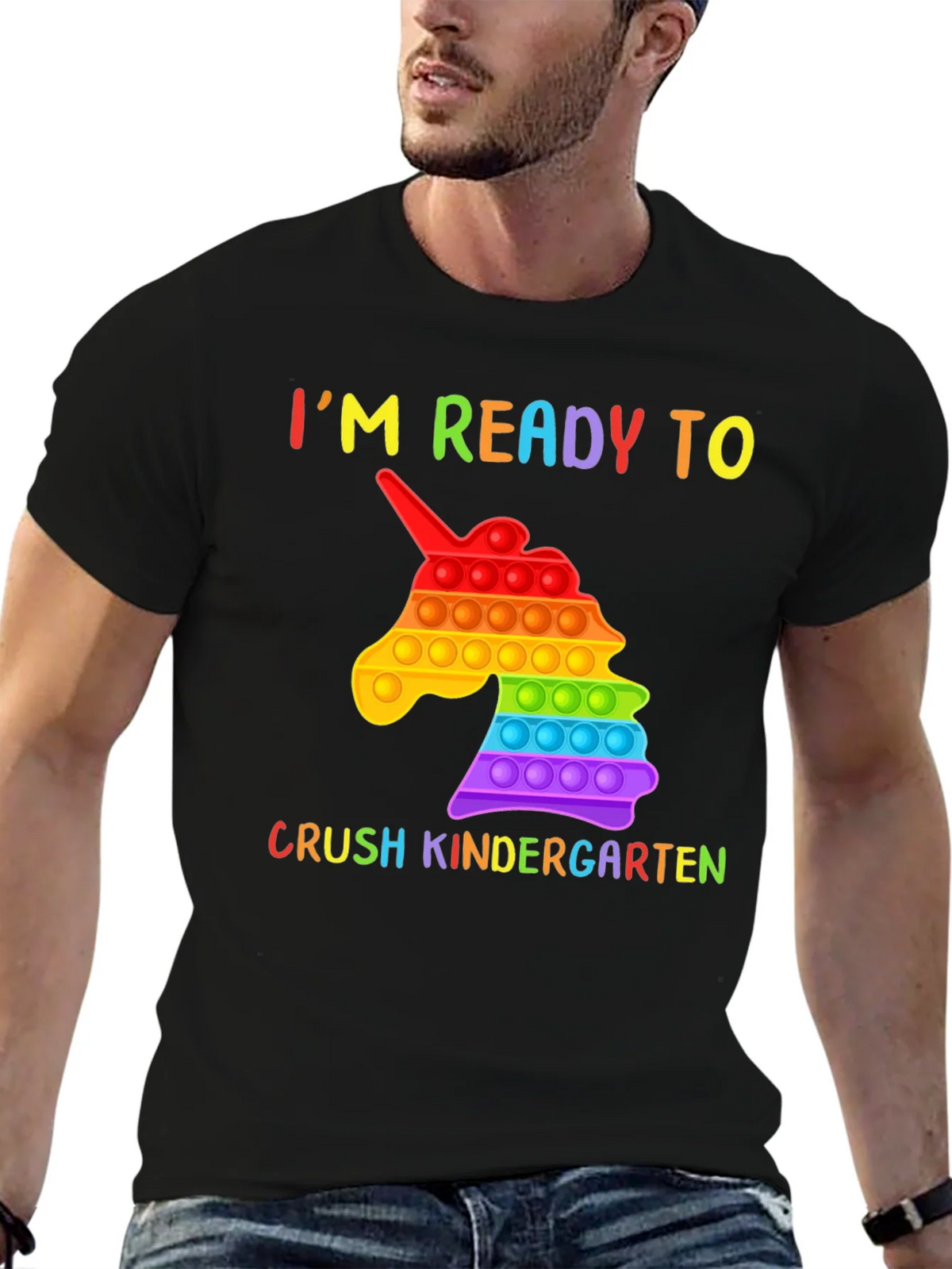 Ready to Crush Kindergarten Unicorn Pop T-Shirt product image 9