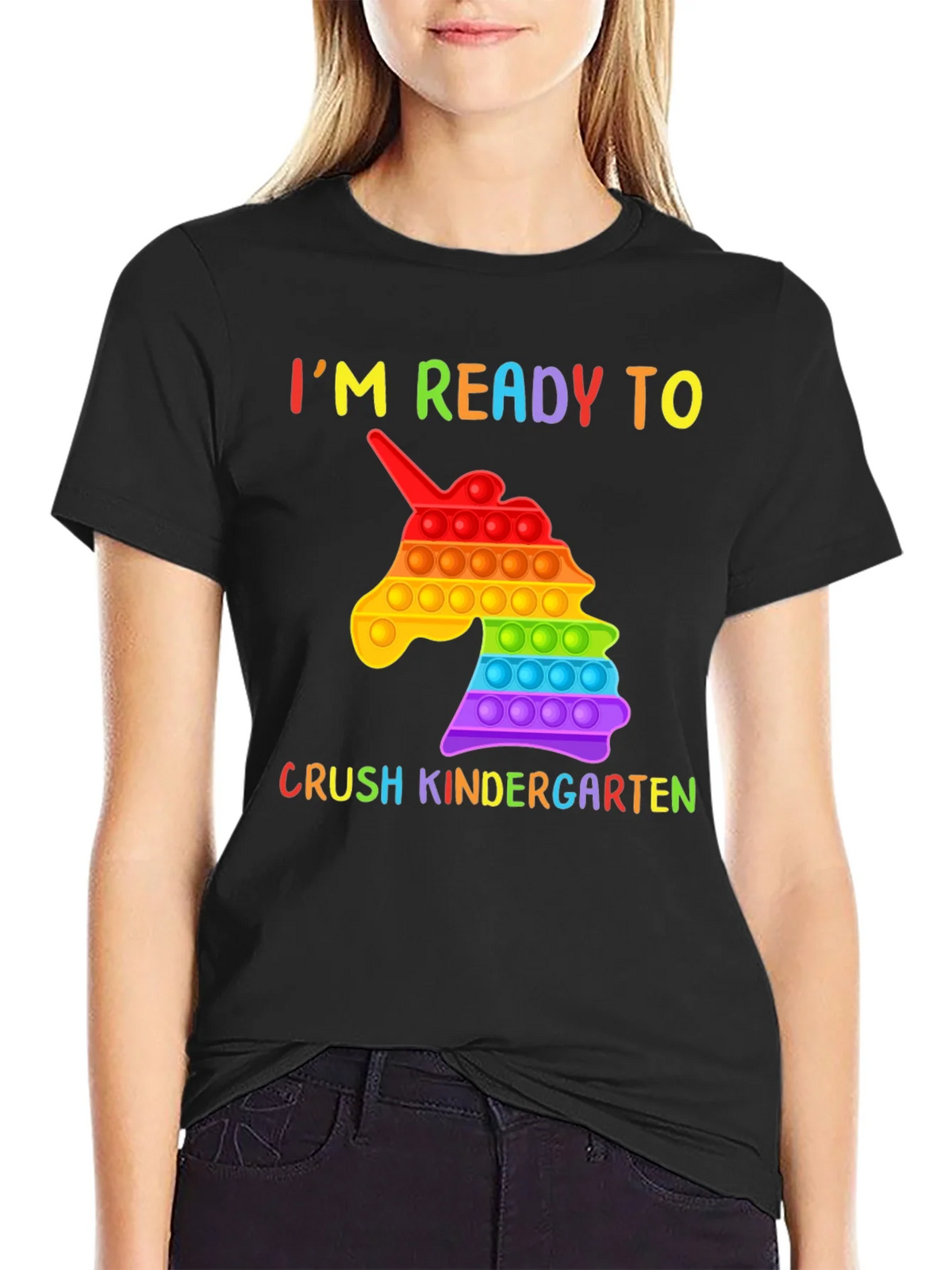 Ready to Crush Kindergarten Unicorn Pop T-Shirt product image 5