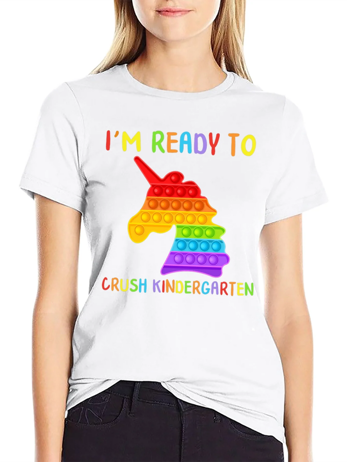 Ready to Crush Kindergarten Unicorn Pop T-Shirt product image 11