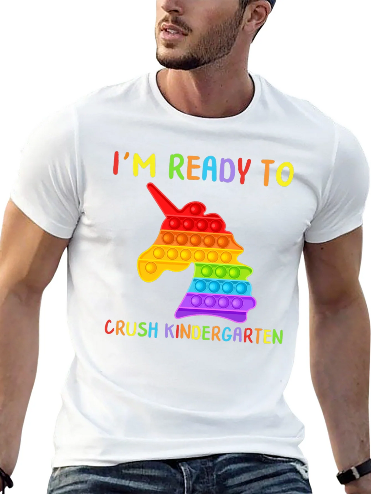 Ready to Crush Kindergarten Unicorn Pop T-Shirt product image 4