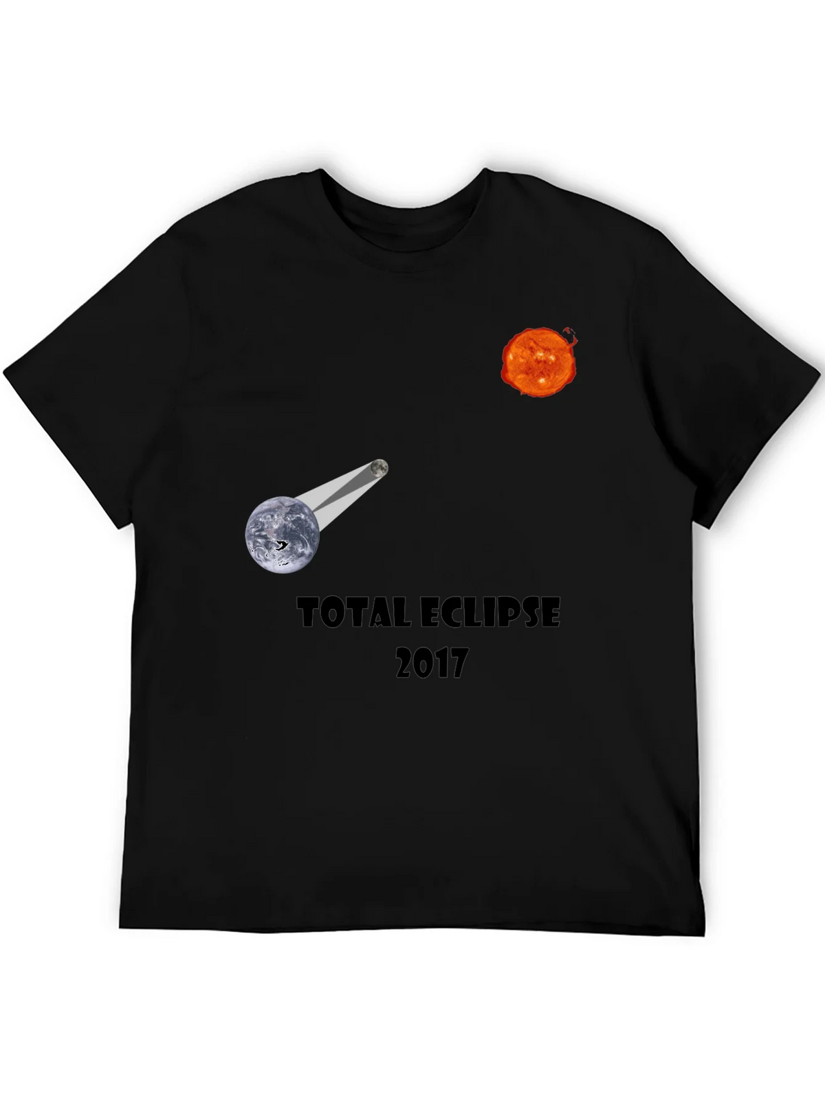 Total Eclipse 2017 T-Shirt - Celestial Design product image 8