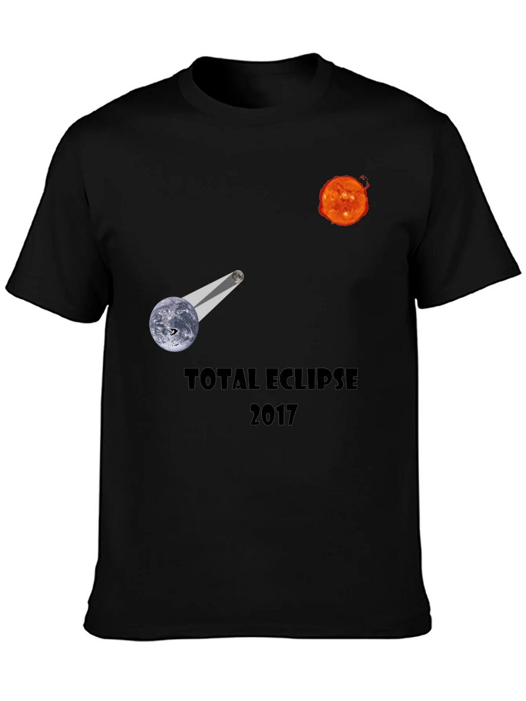Total Eclipse 2017 T-Shirt - Celestial Design product image 6