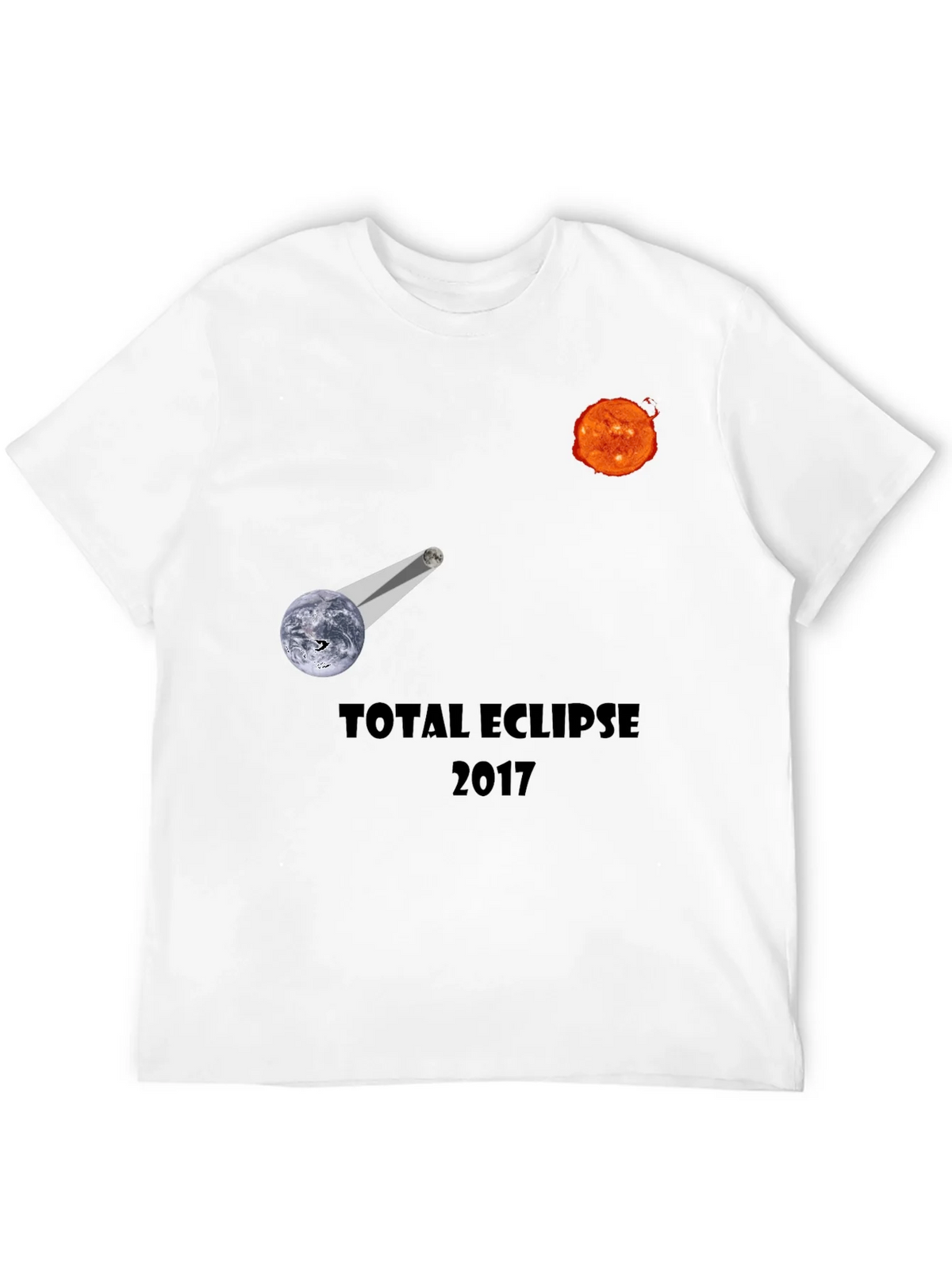 Total Eclipse 2017 T-Shirt - Celestial Design product image 3
