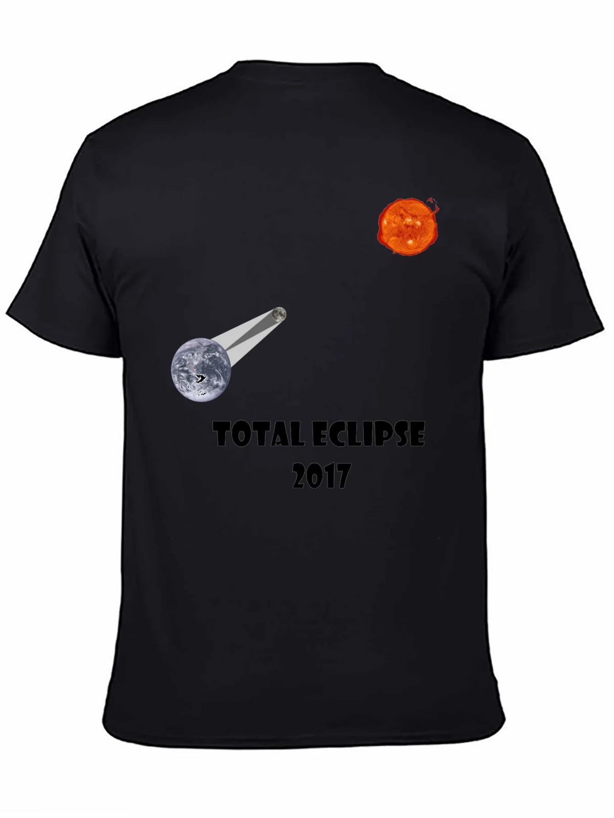 Total Eclipse 2017 T-Shirt - Celestial Design product image 7