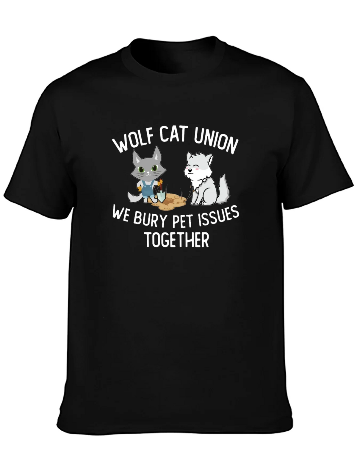 Wolf Cat Union Pet Issues T-Shirt product image 5