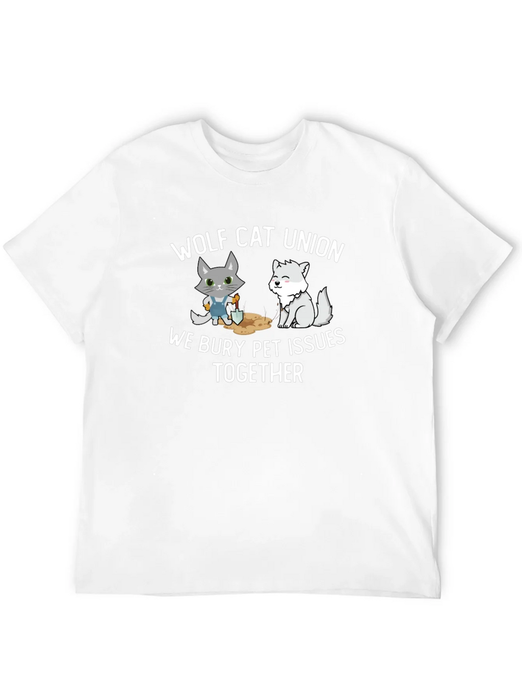 Wolf Cat Union Pet Issues T-Shirt product image 3