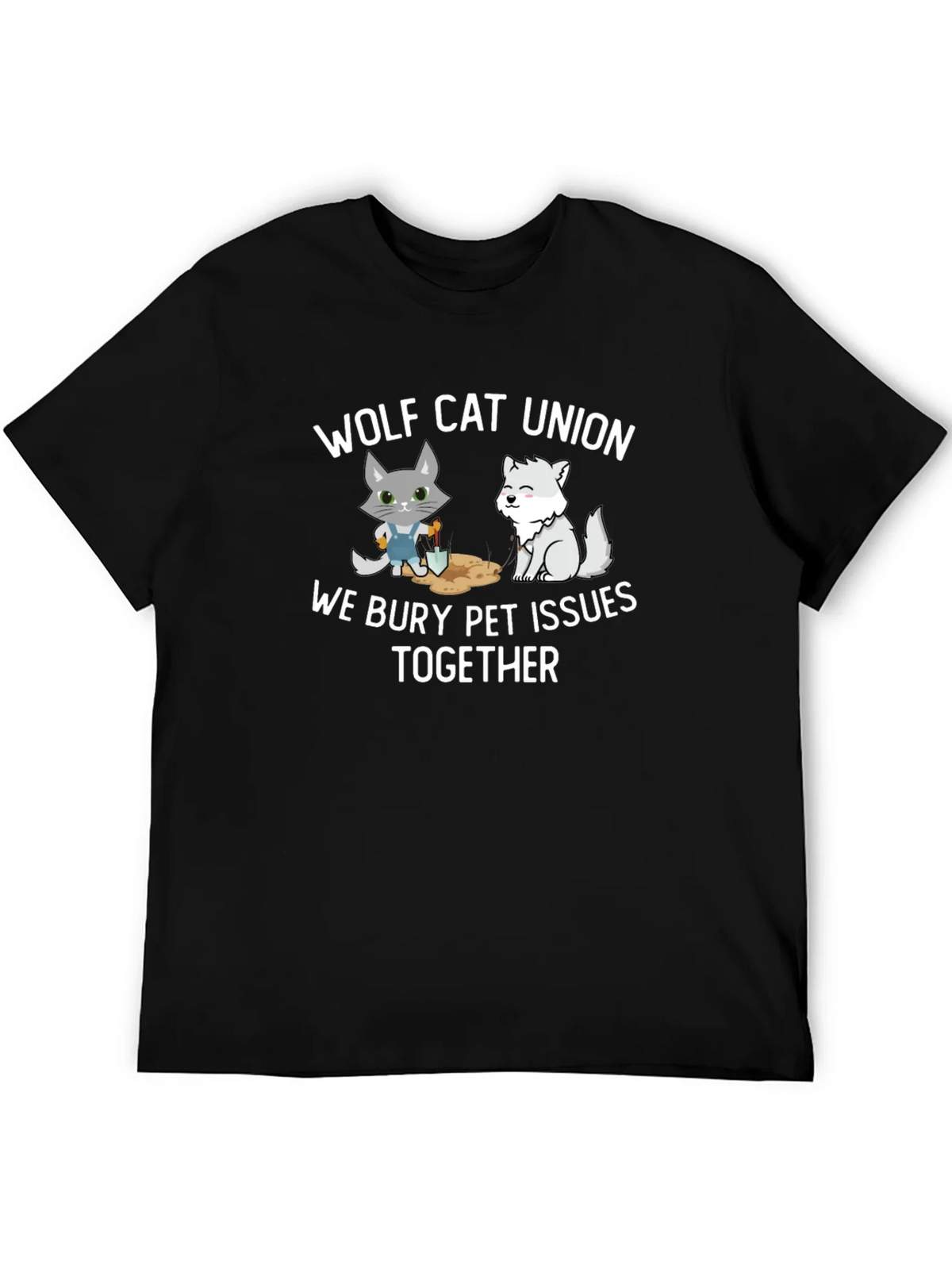 Wolf Cat Union Pet Issues T-Shirt product image 7