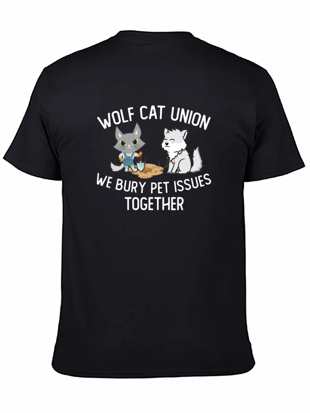 Wolf Cat Union Pet Issues T-Shirt product image 6