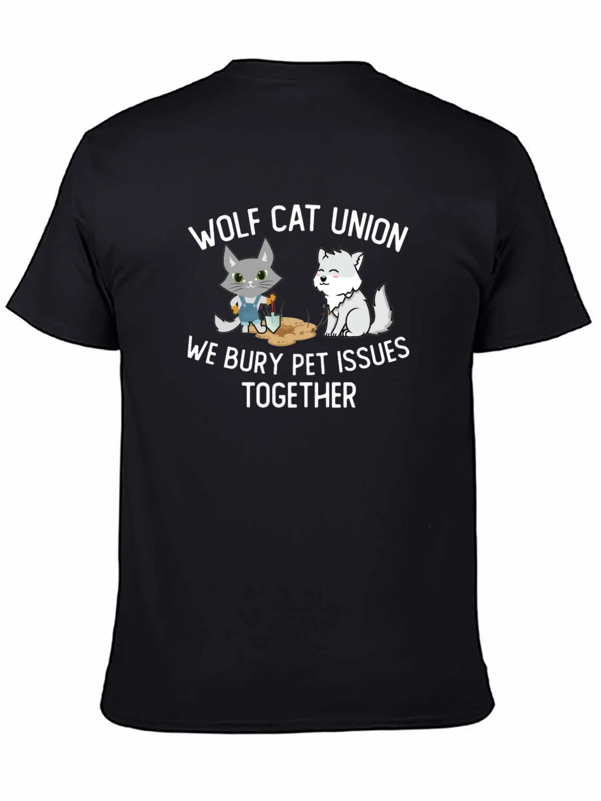 Wolf Cat Union Pet Issues T-Shirt product image 6