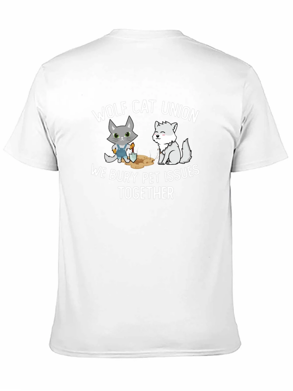 Wolf Cat Union Pet Issues T-Shirt product image 2