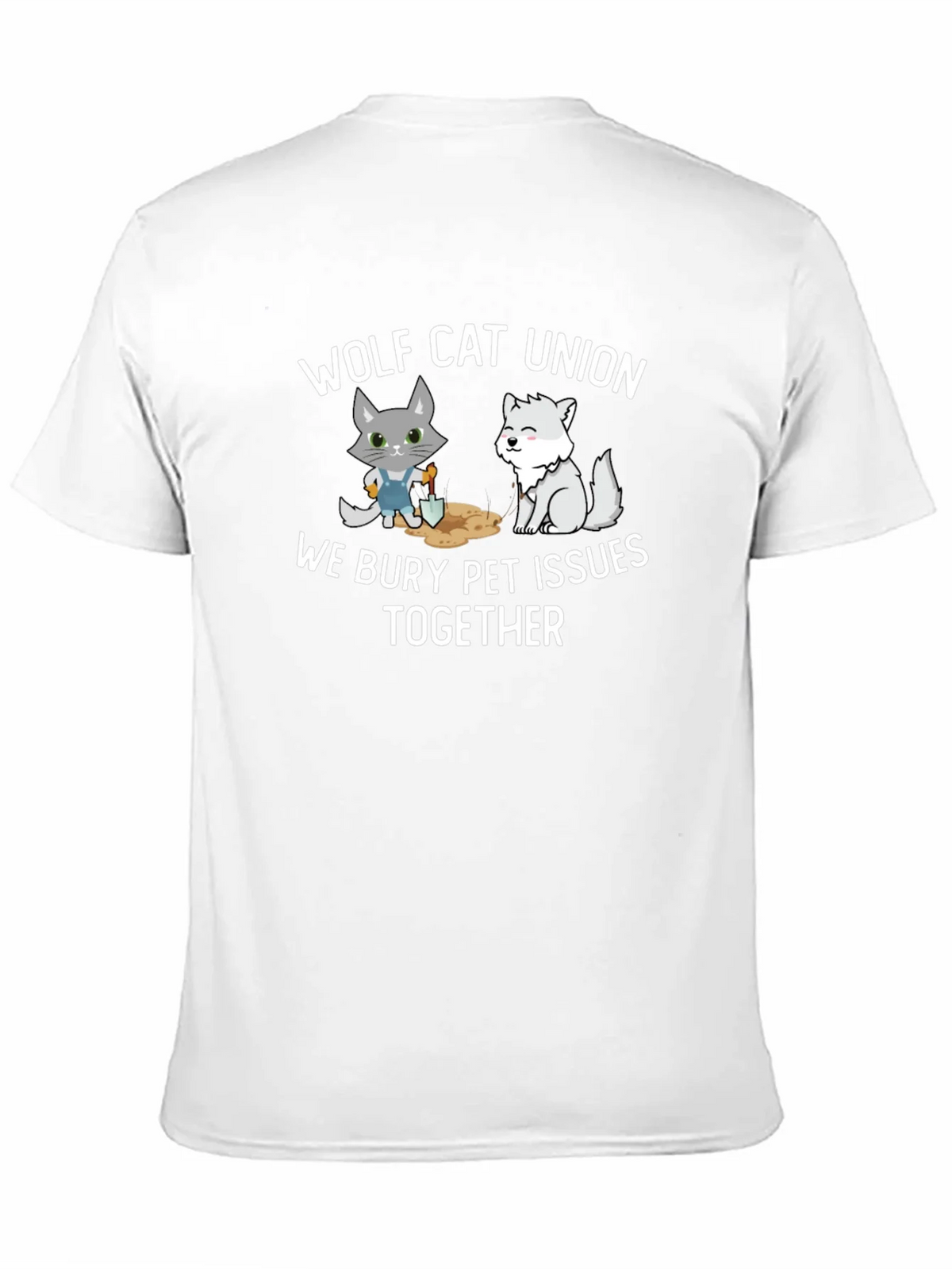 Wolf Cat Union Pet Issues T-Shirt product image 2