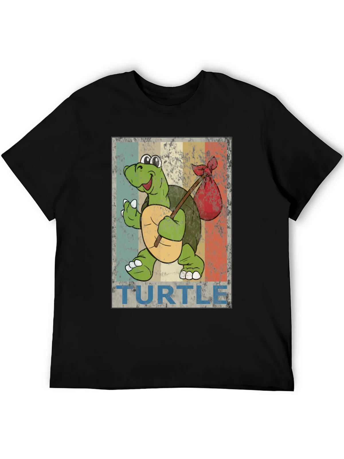 Retro Turtle Traveler Graphic T-Shirt product image 8