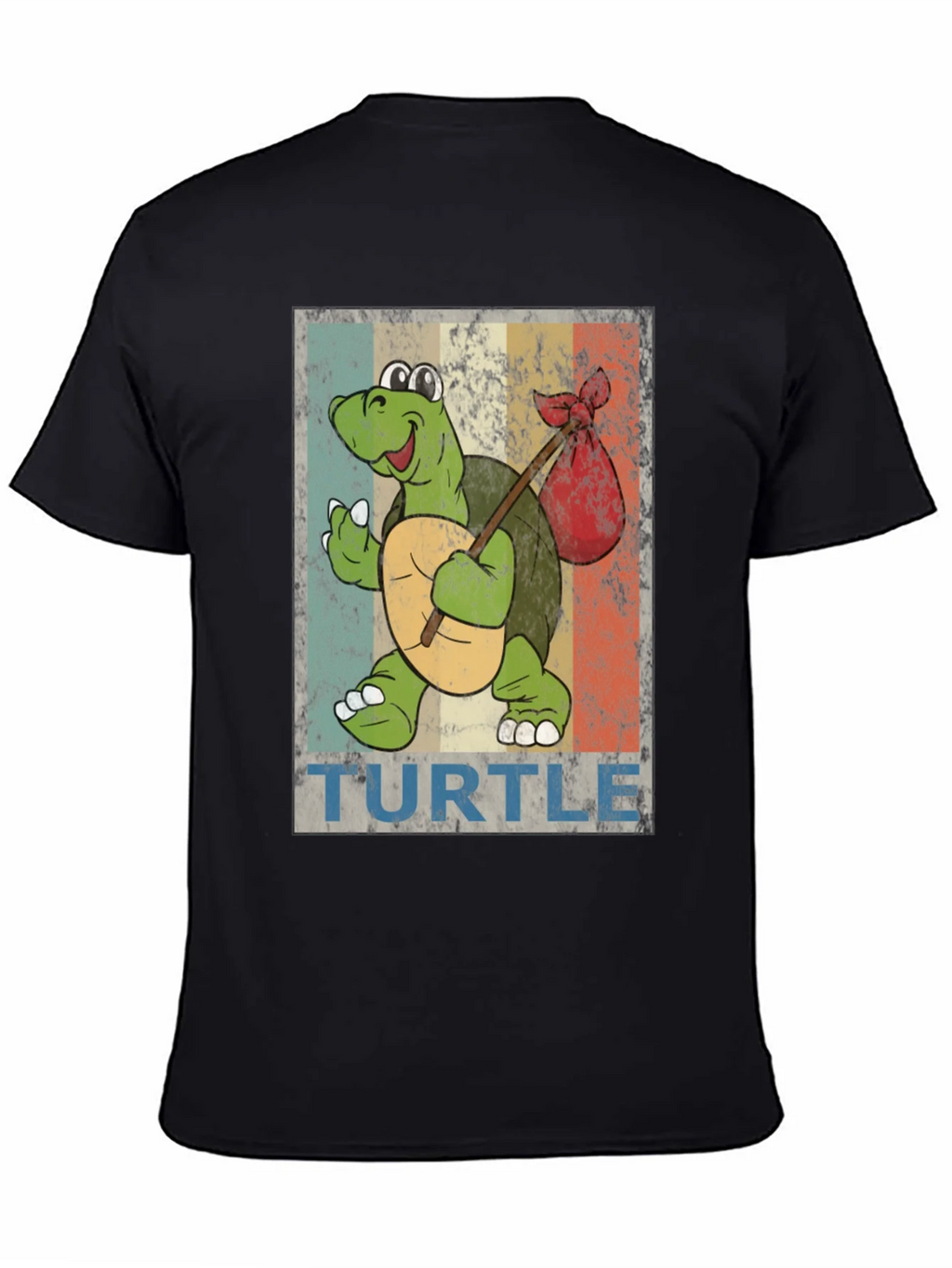 Retro Turtle Traveler Graphic T-Shirt product image 7