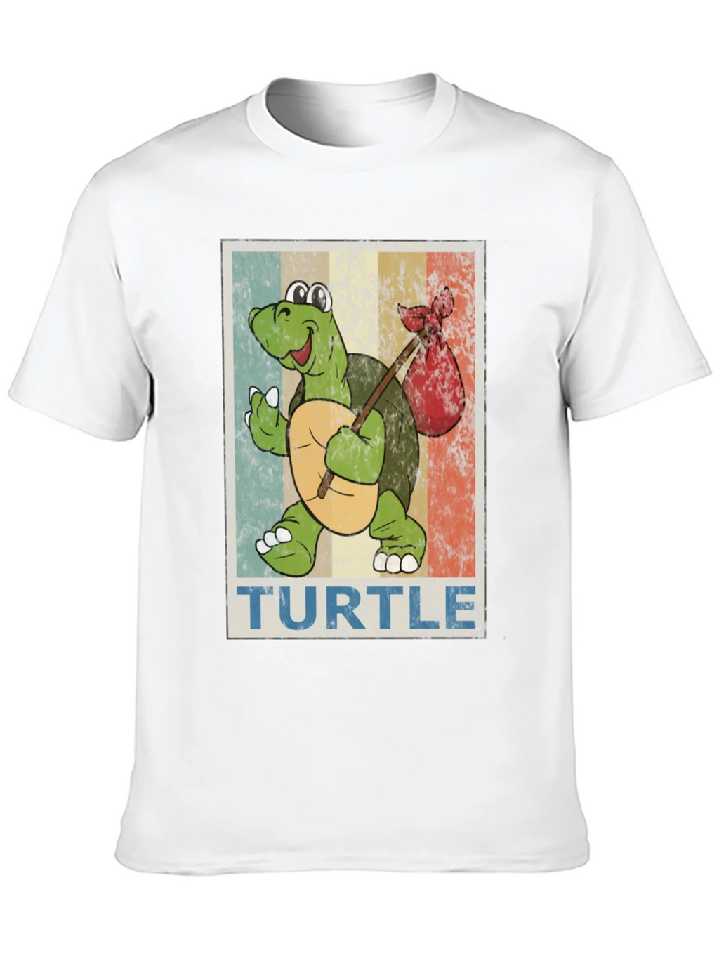 Retro Turtle Traveler Graphic T-Shirt product image 12