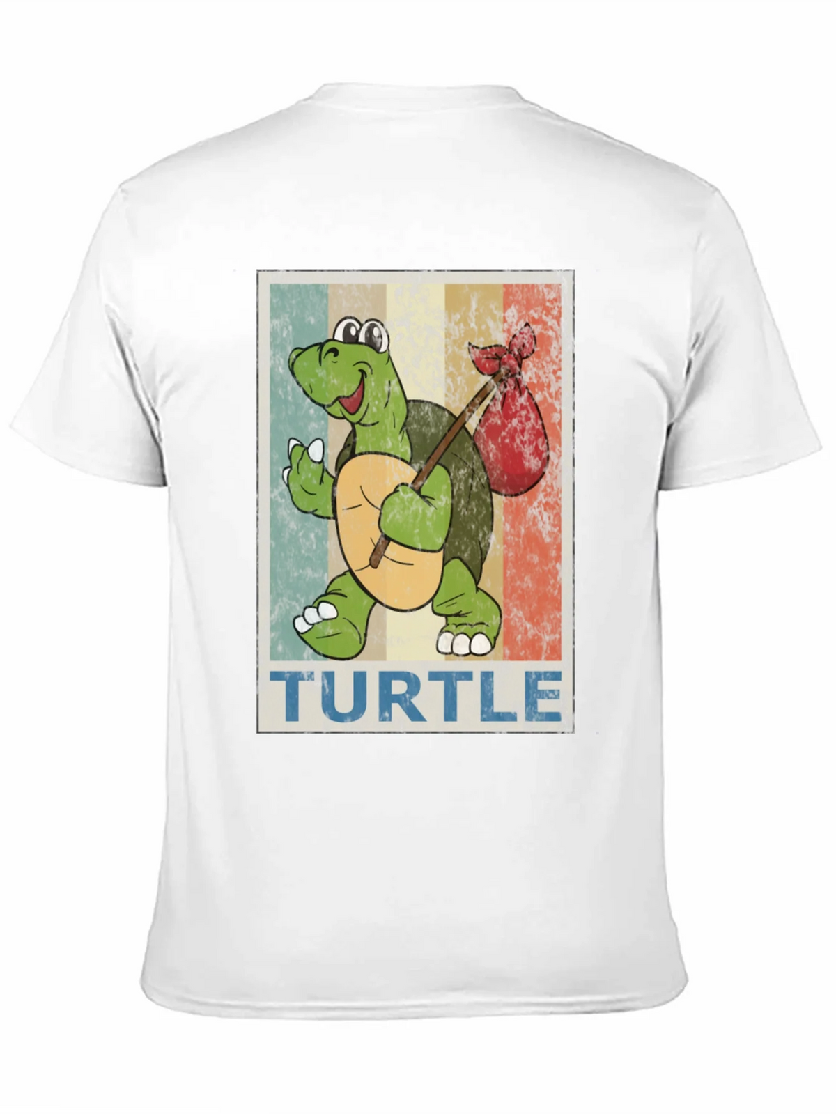 Retro Turtle Traveler Graphic T-Shirt product image 2