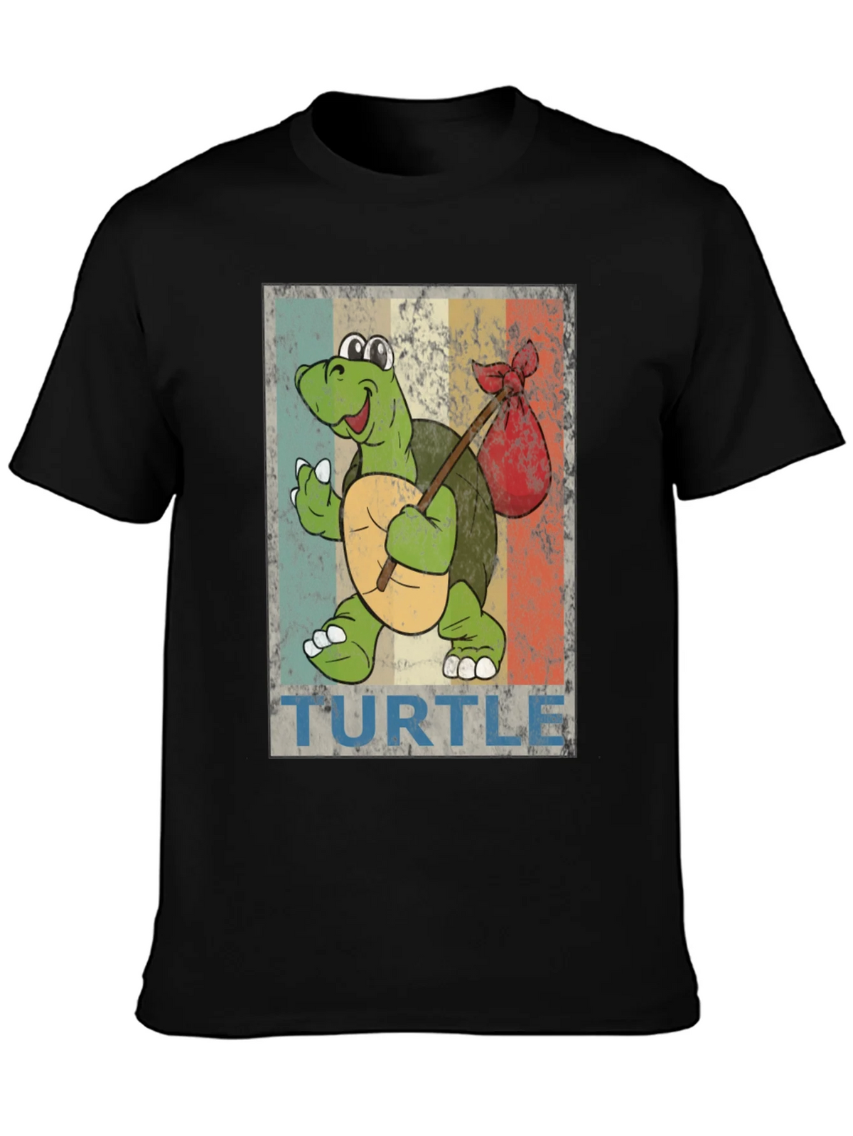 Retro Turtle Traveler Graphic T-Shirt product image 6