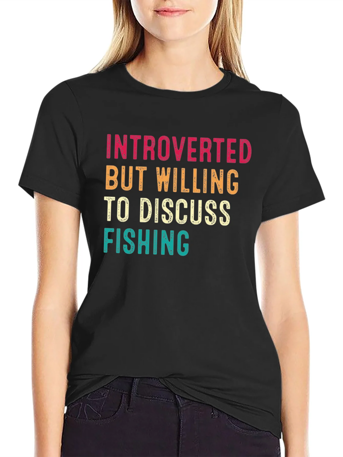 Introverted Fishing T-Shirt product image 5