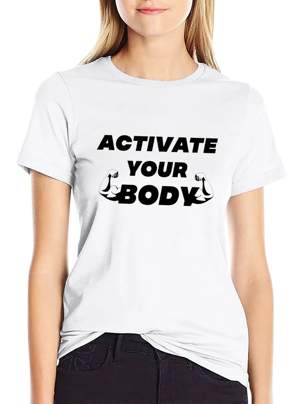 Activate Your Body Black T-Shirt product image 10