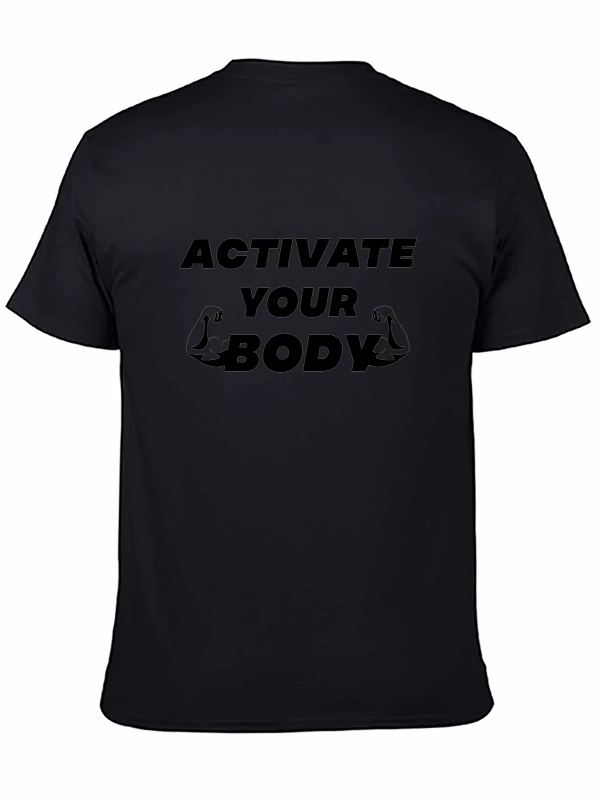 Activate Your Body Black T-Shirt product image 6