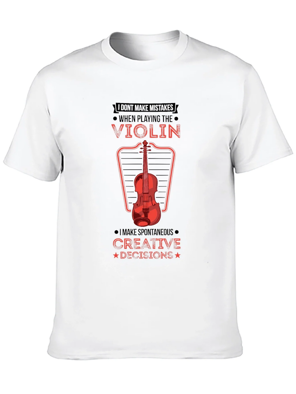 Violin Player Graphic Tee - Creative Decisions! product image 12