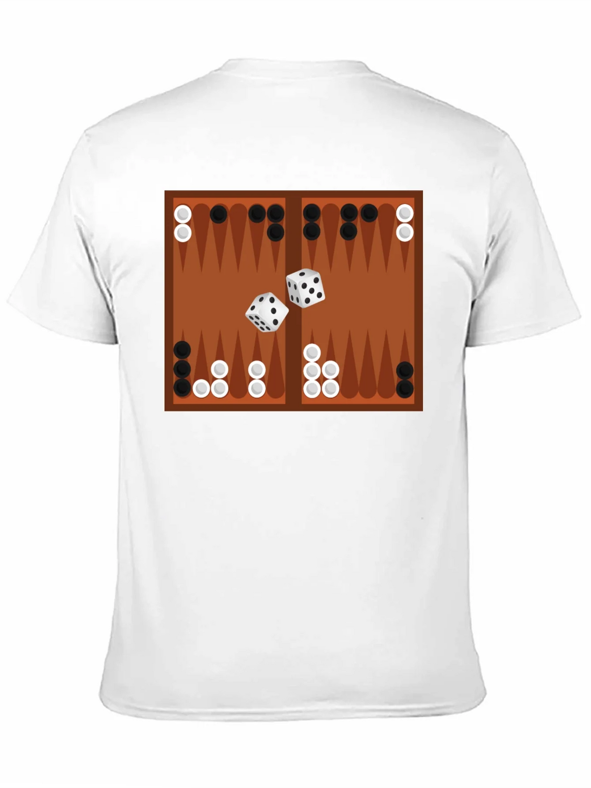 Backgammon Board Graphic Tee - Game Night Ready! product image 2