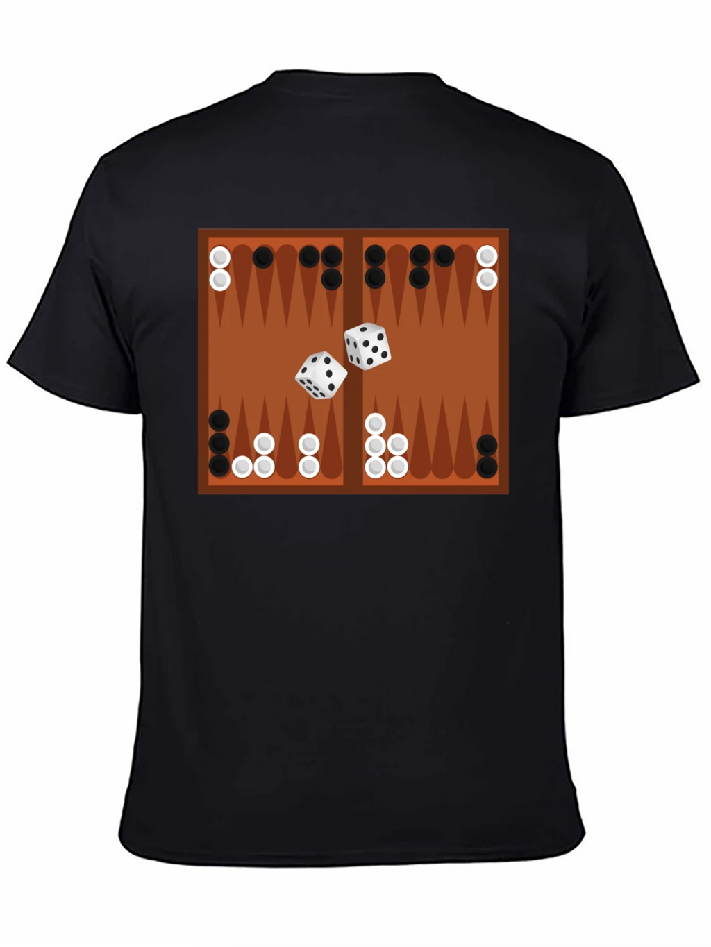 Backgammon Board Graphic Tee - Game Night Ready! product image 7