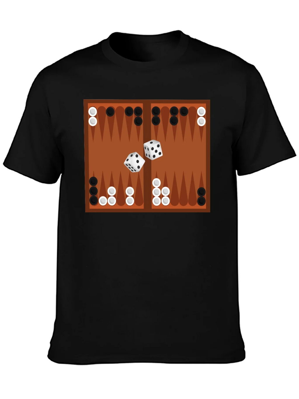 Backgammon Board Graphic Tee - Game Night Ready! product image 6
