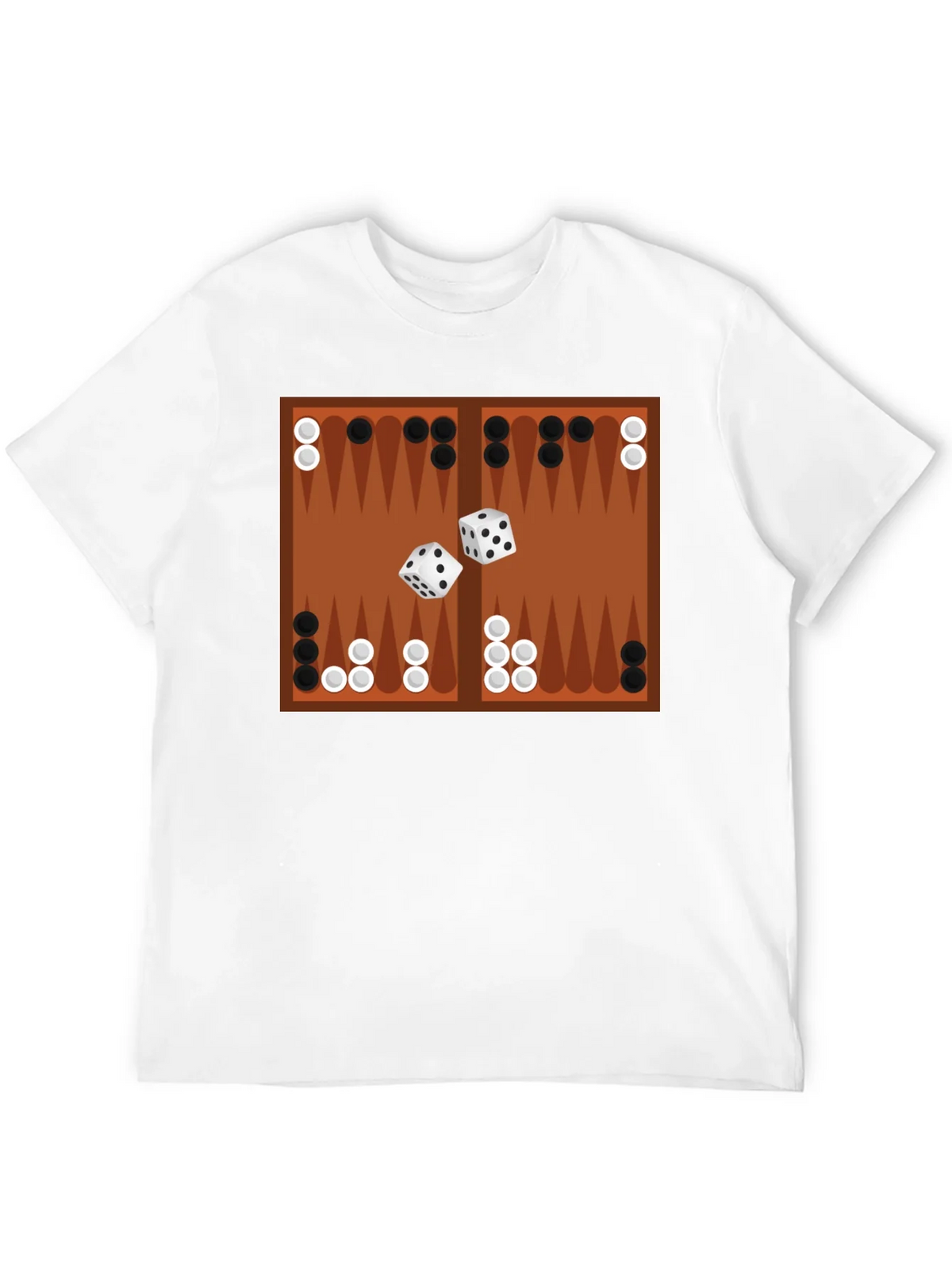 Backgammon Board Graphic Tee - Game Night Ready! product image 3