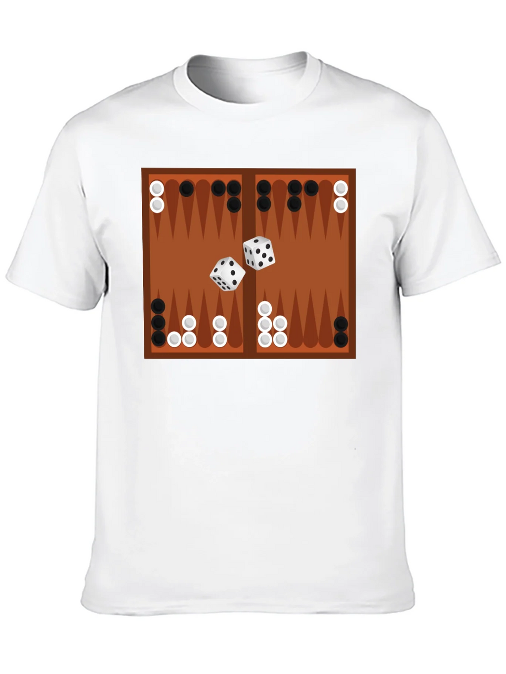 Backgammon Board Graphic Tee - Game Night Ready! product image 12