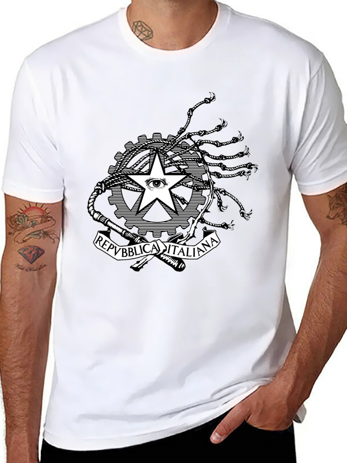 Italian Republic Emblem T-Shirt product image 10