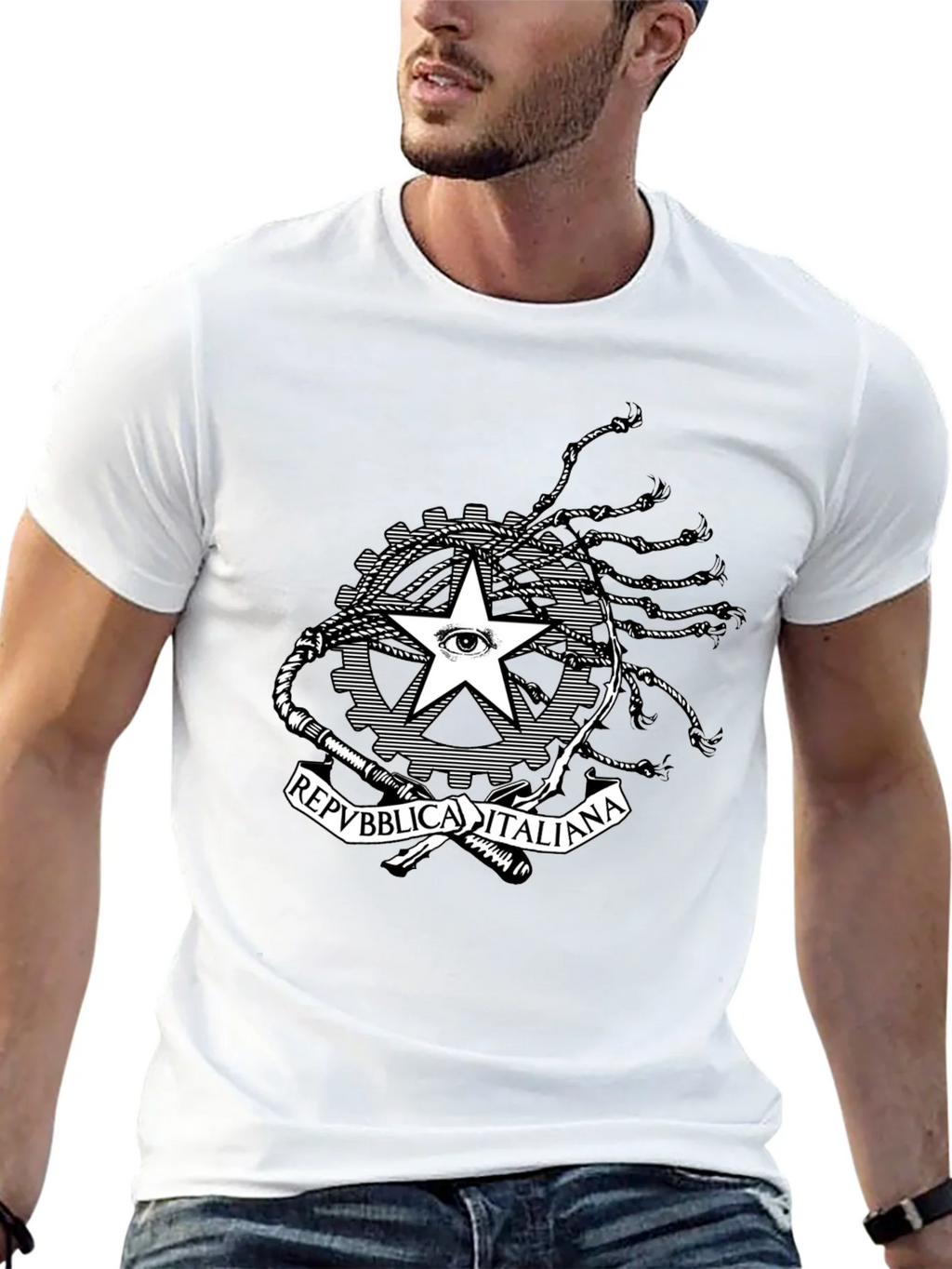 Italian Republic Emblem T-Shirt product image 4
