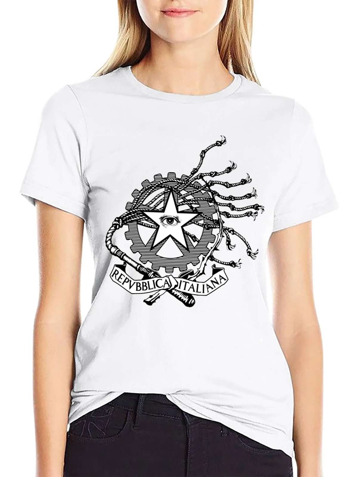 Italian Republic Emblem T-Shirt product image 11
