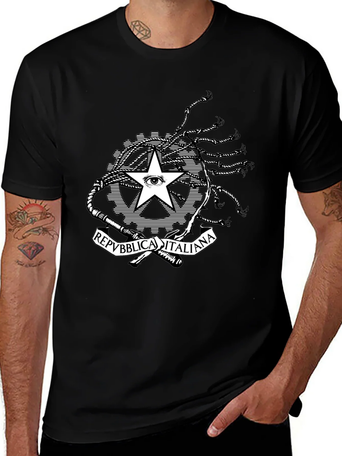 Italian Republic Emblem T-Shirt product image 1