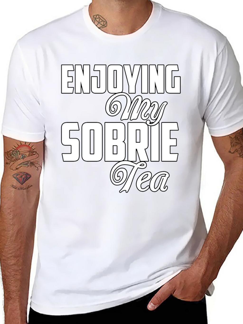 Enjoying My Sobrietea T-Shirt product image 7
