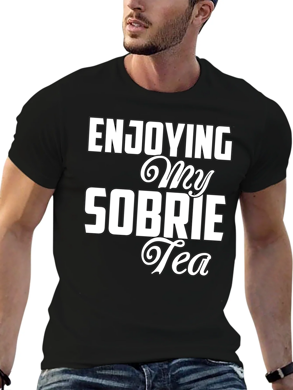 Enjoying My Sobrietea T-Shirt product image 6