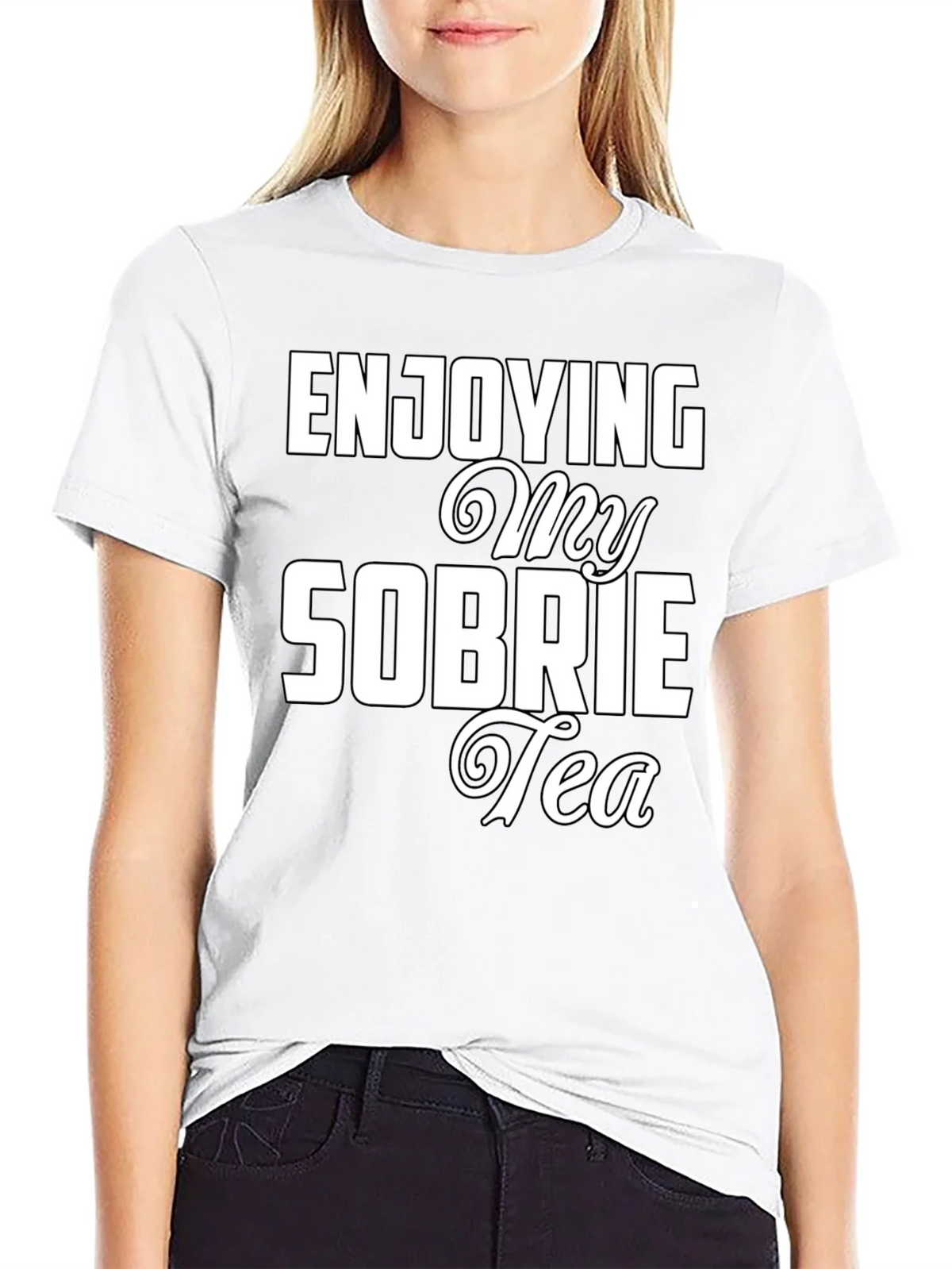 Enjoying My Sobrietea T-Shirt product image 8