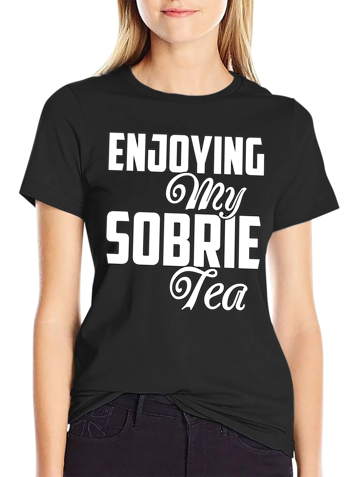 Enjoying My Sobrietea T-Shirt product image 2